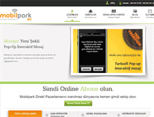 Tablet Screenshot of mobilpark.biz